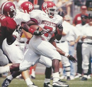 One of my favorite interviews was with Ketric Sanford, who still holds some Houston Cougar records for rushing and yards from scrimmage. He never let football define him, and worked hard to get as much from academics as he did from college football.